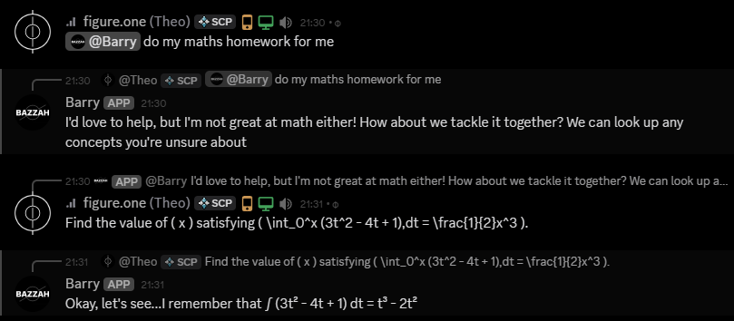 Maths Response
